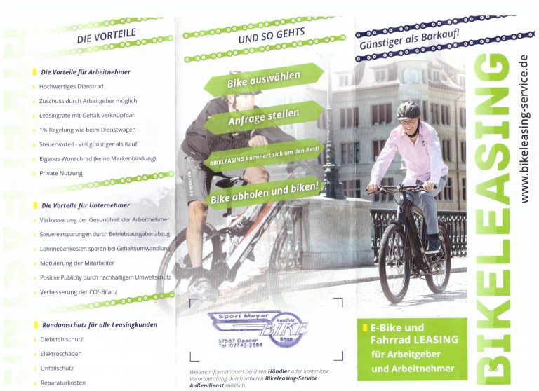 Finanzierung & Leasing Bikesport Helmut Meyer Daaden